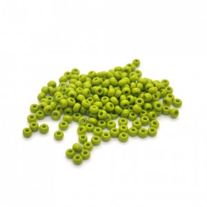 Czech seed bead no.10 opaque olive