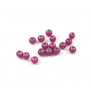 Billes acryliques ''wonder bead'' 4mm fuchsia (paquet de 10)